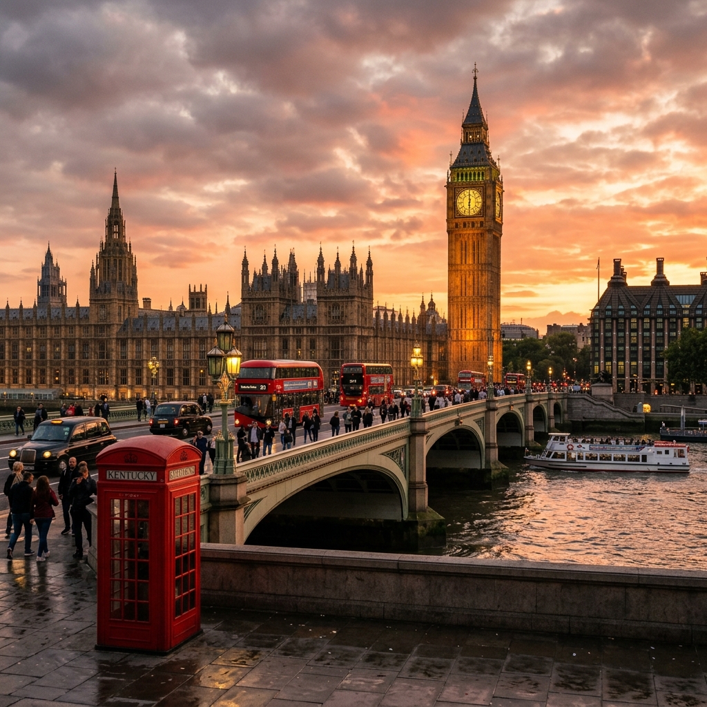 Scenic view of London